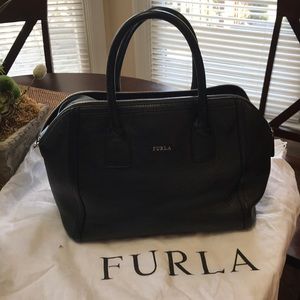 Black Furla handbag